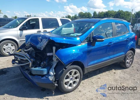 2019 Ford Ecosport Se z USA, uszkodzony, nr VIN MAJ6S3GL0KC282590